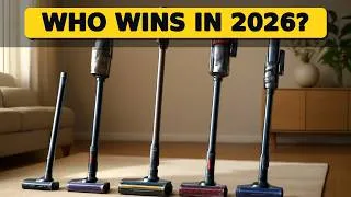 Thumbnail: Top 5 Best Dyson Cordless Vacuums 2026 - Effortless Cleaning for Busy Homes