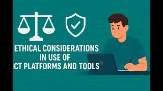 Thumbnail: Chapter 7: Ethical Considerations in Use of ICT Platforms and Tools