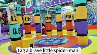 Thumbnail: Looking for a little excitement? Come play this fun climbing game in the indoor playground