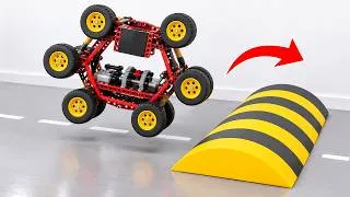 Thumbnail: LEGO Multi-Wheel Car vs Massive Speed Bump | Smart Lego