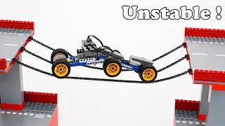 Thumbnail: Testing LEGO Car on Shaking Chain Bridge | Smart Lego