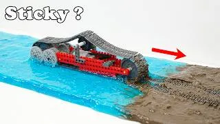 Thumbnail: Sticky Slime & Mud Trap Test for LEGO Tracked Vehicle