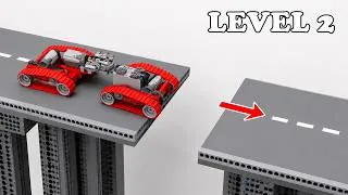 Thumbnail: 3 LEGO Tracked Car vs 5 Increasing Gaps | Smart Lego