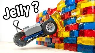 Thumbnail: LEGO Car vs 100 Jelly Blocks - Can It Break? | Smart Lego