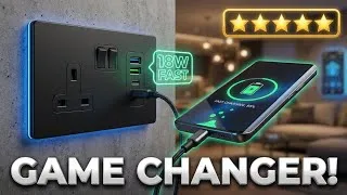 Thumbnail: Ditch the Adapters! 18W Fast USB-C Wall Socket Upgrade for a Cleaner Home ⚡🔌