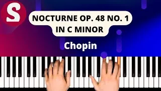 Thumbnail: How to play "Nocturne Op. 48 in C Minor" from Chopin [Piano Tutorial]