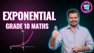 Thumbnail: 📈 Grade 10 Maths – Exponential Functions Explained