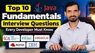 Thumbnail: 🚀 Top 10 Core Java Interview Questions & Answers (2026) | Crack TCS, Infosys, Accenture & More