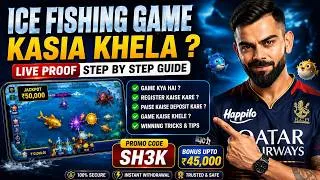 Thumbnail: Ice Fishing Game Kaise Khele | Real Or Fake? Full Review 2026 | Full Gameplay, Live Withdrawal Proof
