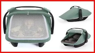 Thumbnail: Blissful Diary Muslin Baby Car Seat Cover: Comfort and Protection in Roman Green