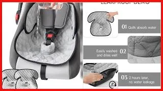 Thumbnail: 2 Pack Waterproof Piddle Pads Carseat Protector – Keep Your Car Seat Clean and Dry
