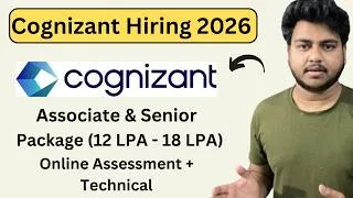 Thumbnail: Cognizant Superset Hiring 2026 | Apply Now!! | Cognizant Hiring |