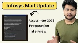 Thumbnail: Infosys Mail Update 2026 | Infosys Hiring Off Campus |