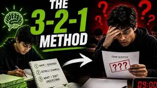 Thumbnail: The 3-2-1 Study Method: Why You Forget Everything After Studying