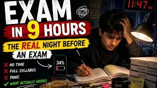 Thumbnail: EXAM IN 9 HOURS and You Haven’t Studied? Watch This.