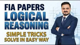 Thumbnail: FIA Test Preparation 2026 | Logical Reasoning MCQs with Tricks | Analytical Reasoning Practice