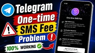 Thumbnail: How To Fix Telegram One-time SMS Fee Problem | Telegram SMS Fee Problem Fix