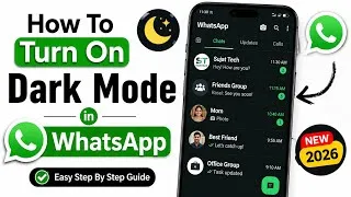 Thumbnail: How To Turn On Dark Mode in WhatsApp