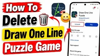 Thumbnail: How To Delete Draw One Line Puzzle Game | How to Uninstall One Line Drawing Master Game