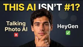 Thumbnail: Talking Photos AI vs HeyGen — I'm Recommending the Second Best Tool (Here's the Math)