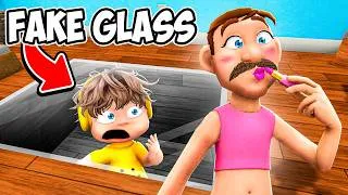 Thumbnail: Using ONE WAY GLASS to Find My DADDY'S SECRETS in Whos Your Daddy!