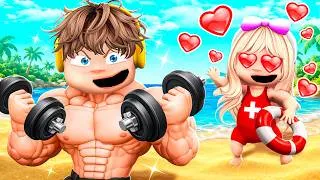 Thumbnail: Becoming OVERPOWERED to Rizz at the Beach! (Who's Your Daddy)