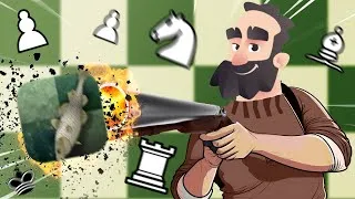 Thumbnail: Martin vs Stockfish... But He Has A Shotgun