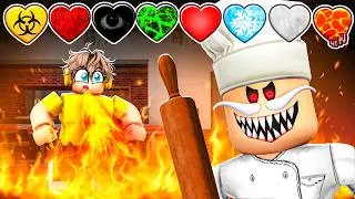 Thumbnail: Escaping PAPAS PIZZA But You Get CUSTOM HEARTS in Roblox!
