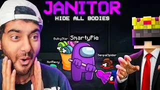 Thumbnail: Among Us, But I'm a Janitor [Clean Bodies of Crewmates]