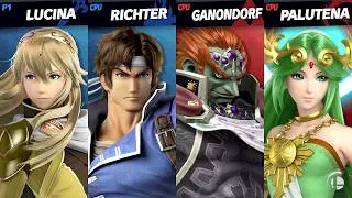 Thumbnail: Super Smash Bros. Ultimate – Team-Stamina Fight in the Coliseum
