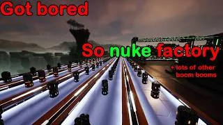 Thumbnail: I got bored so Nobelisks l Satisfactory
