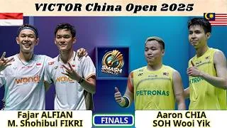 Thumbnail: Alfian/Fikri vs Chia/Soh | VICTOR China Open 2025 Men's Doubles Finals Highlights