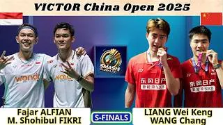 Thumbnail: Alfian/Fikri vs Liang/Wang | VICTOR China Open 2025 Men's Doubles SF Highlights