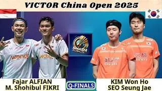 Thumbnail: Alfian/Fikri vs Kim/Seo | VICTOR China Open 2025 Men's Doubles QF Highlights