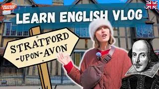 Thumbnail: Learn English Vlog - Visit Shakespeare's Hometown! 📜