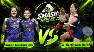 Thumbnail: 🔥 Mayasari Ramadhanti vs Pearly Tan & Thinaah | BADMINTON HIGHLIGHTS | BWF World Championships 2025