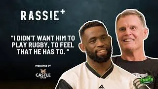 Thumbnail: From Zwide to World Champion: Siya Kolisi and Rassie Talk Life, Rugby, and Brotherhood | Rassie+