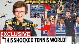 Thumbnail: “I'VE NEVER SEEN THIS!” Billie Jean King Reacts to Alex Eala & Felix's New York Fan Takeover! 🎾🔥