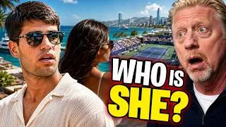 Thumbnail: Boris Becker Shocked! The Mystery Woman Spotted With Carlos Alcaraz Before Montreal Explained