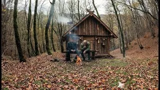 Thumbnail: Building a Wooden Chair Alone in the Forest | Silent Camping & Fire Cooking