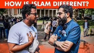 Thumbnail: A Hindu & A Christian Raised Him... But Curious About Islam l Speakers Corner
