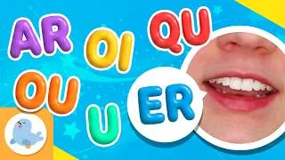 Thumbnail: QU OU OI U ER AR Phonics for Kids 🦭 Group 7 🗣️🔤 English Phonics