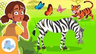 Thumbnail: TERRESTRIAL HABITATS and Their Animals for Kids 🌍🌿 Desert, Jungle, Forest, Meadow & Savanna