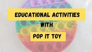 Thumbnail: Pop It Toy Challenge | Pop it toy for Preschoolers #toddleractivities #popitchallenge, #toddlers