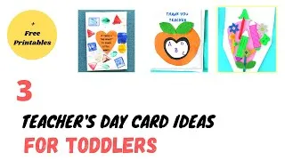 Thumbnail: teachers day card ideas for toddlers | Back to school printables free