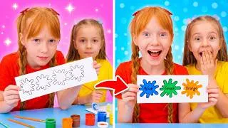 Thumbnail: Fun Painting, Cute Colors, and Happy Art Moments ✨🖌️