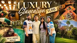 Thumbnail: A Day at a 5⭐ Luxury Hotel |Inside the Most Luxurious Hotel Experience Ever #food #staycation #vlog