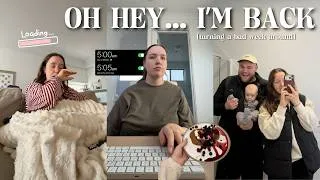 Thumbnail: i'm back (turning a bad week around)
