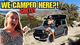 Thumbnail: We Slept Off-Grid in Crete… In a 4x4 Roof Tent! 🇬🇷