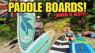 Thumbnail: We Tested 4 Amazon Paddleboards Under £300… Which Is Best?! 🌊🇬🇧